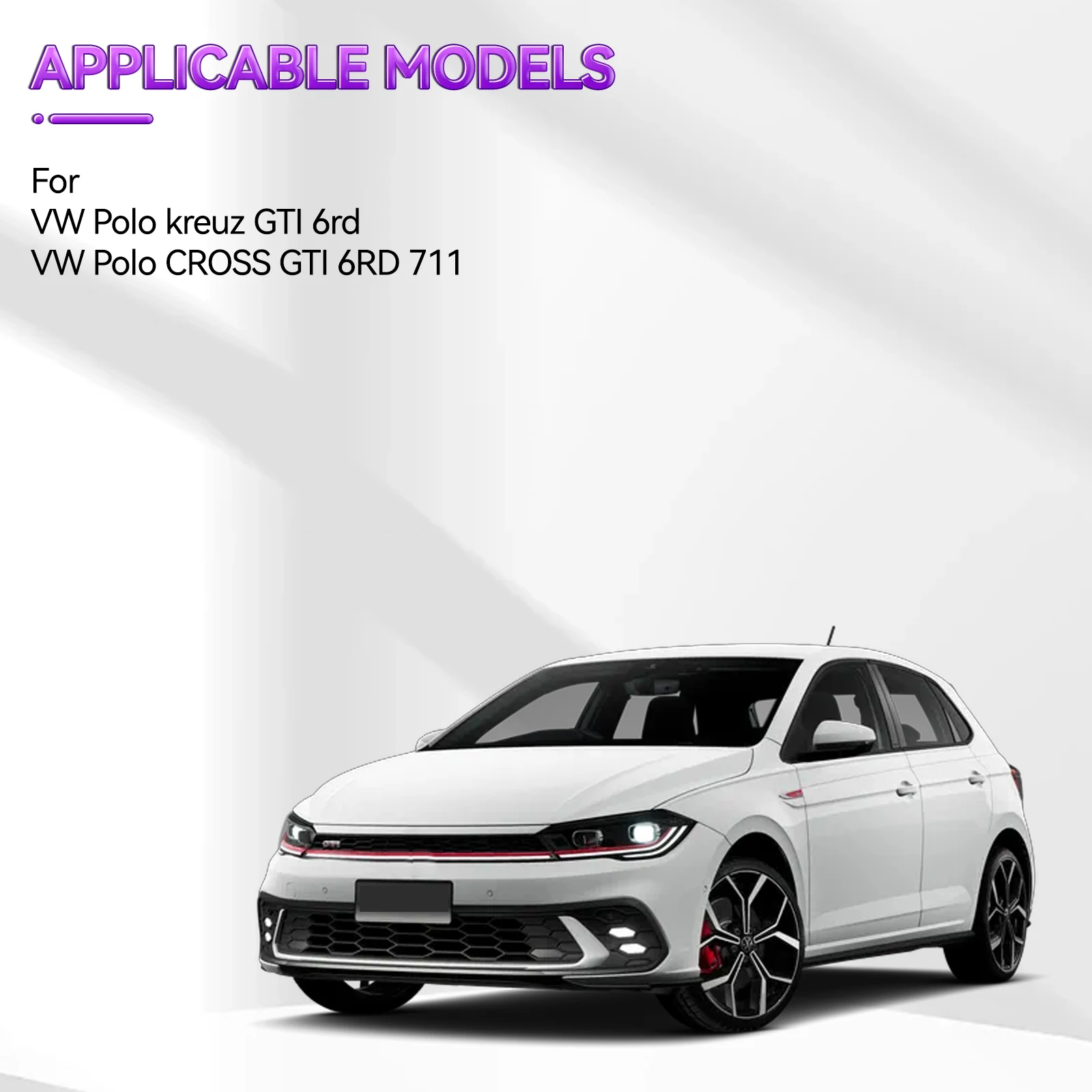 Embellecedor cromado palanca freno de mano VW Polo 6R GTI 6RD711333A - imagen 4