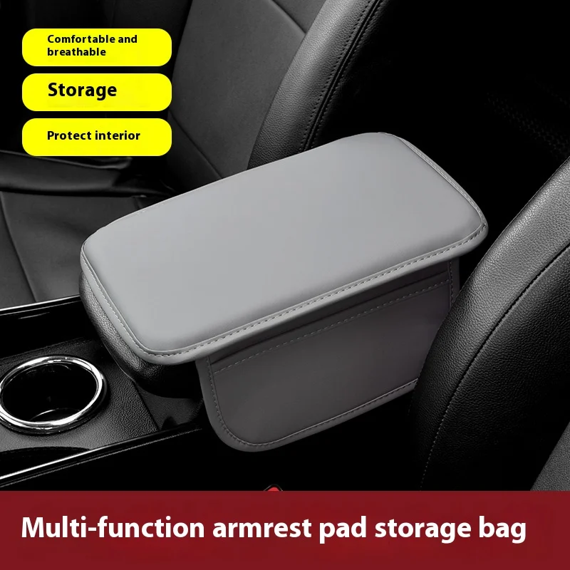 Almohadilla de reposabrazos para VW Tiguan II con almacenaje - imagen 4