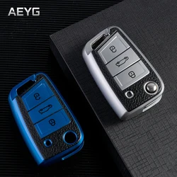 Funda llave coche piel TPU VW Golf 7 MK7 Tiguan SEAT León Ibiza Skoda Octavia