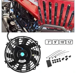 Ventilador universal de refrigeración empuje succión coche