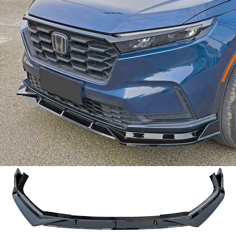 Divisor faldas delanteras alerón negro brillante Honda CR-V 2023-26 - imagen 3