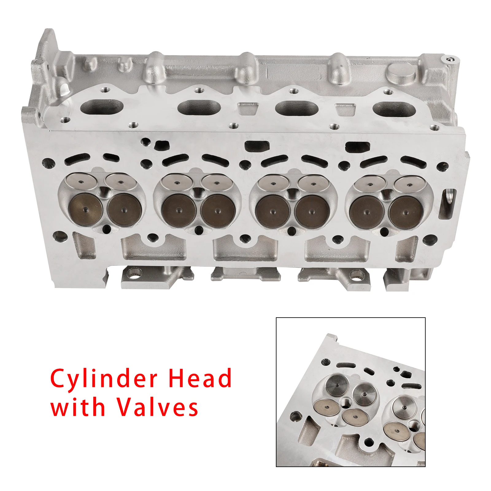 Culata Artudatech 03C109611Q con válvulas – Audi A1 A3, VW Golf Jetta - imagen 3