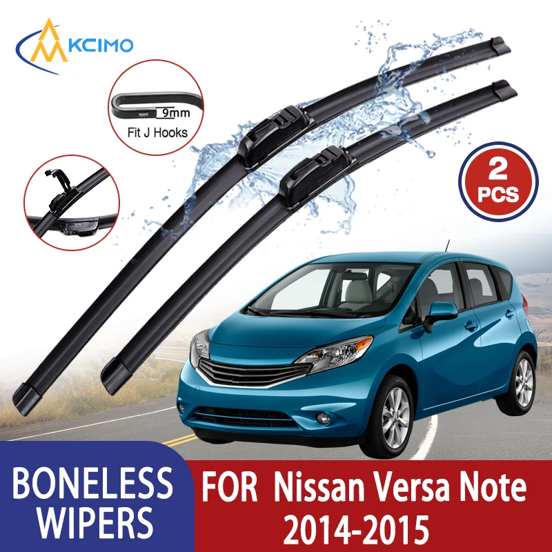 Limpiaparabrisas planos tipo U para Nissan Versa Note 2014-2015