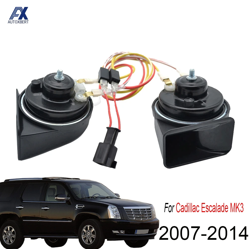 Bocina doble tono impermeable Cadillac Escalade 2007-2014