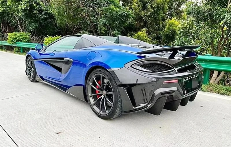 Faldones laterales fibra de carbono McLaren – 540C 570S 570GT 600LT - imagen 4