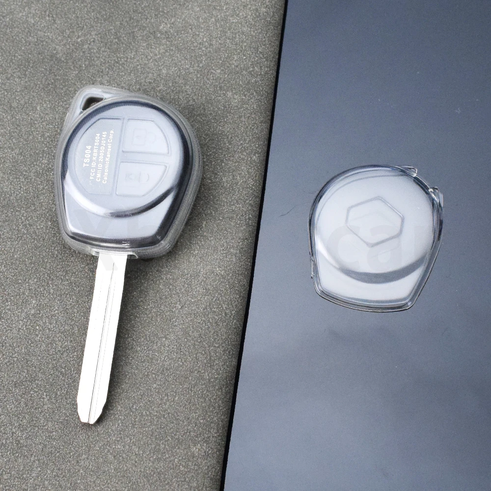Carcasa remota transparente para Suzuki