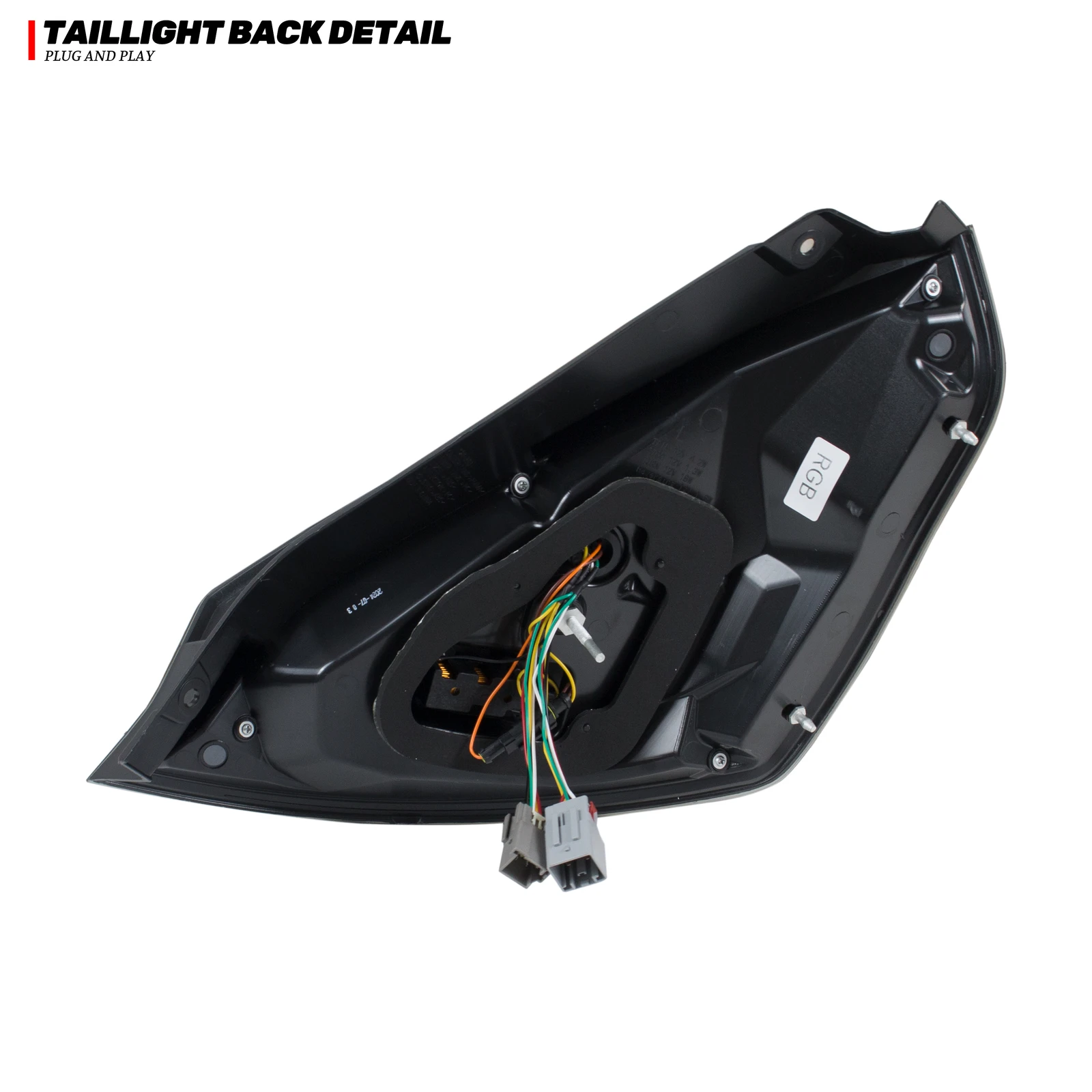 Luces traseras LED secuenciales Ford Fiesta MK7/MK7.5 (2008-2017) – Dynamic RGB - imagen 5