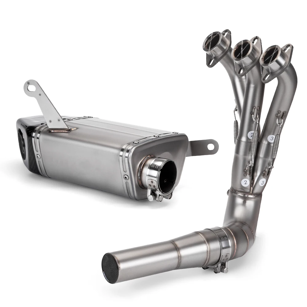 Yamaha escape original con tubo frontal MT-09/XSR900 2021-2023 - imagen 4