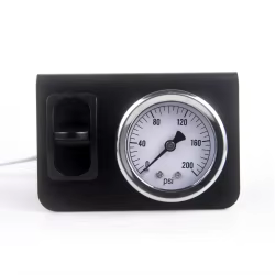 Compresor para suspensión neumática 12/24 V con válvula manual