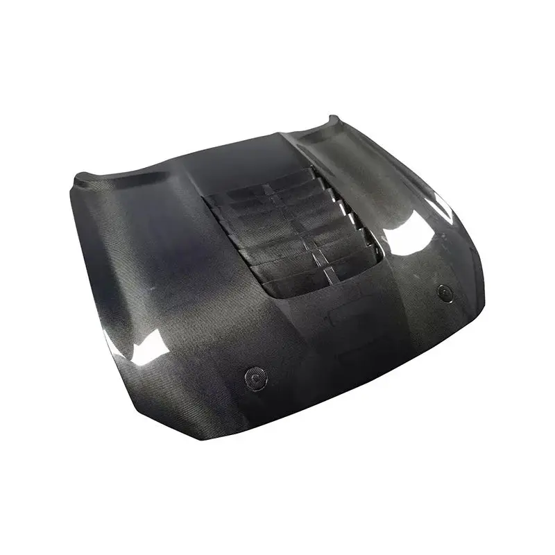 Capó fibra carbono Ford Mustang GT500 EcoBoost S550 2018-2023 - imagen 4