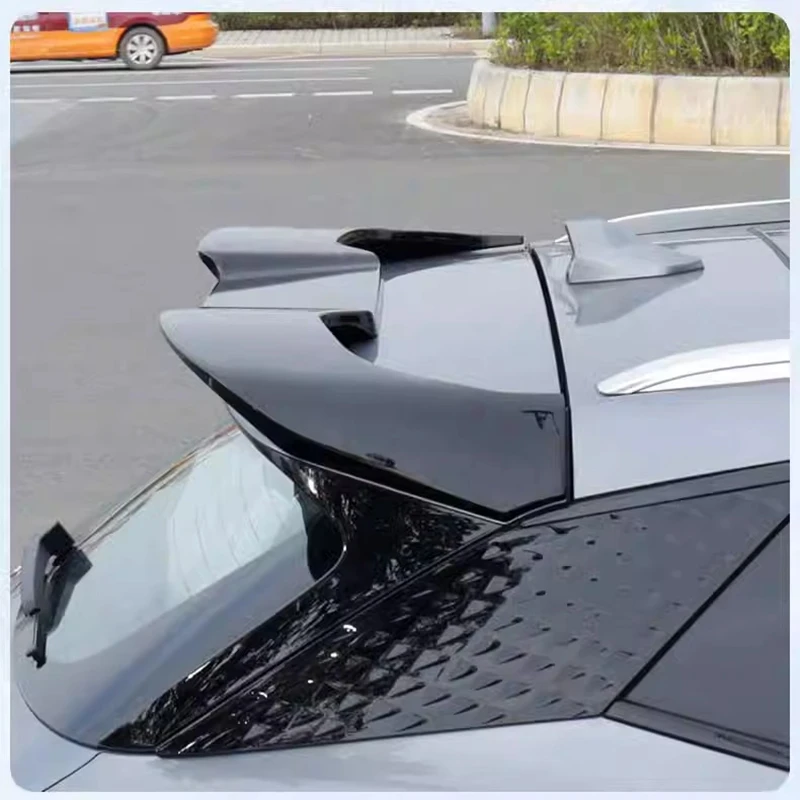 Alerón de maletero ABS efecto fibra de carbono para BYD Atto 3 - imagen 2