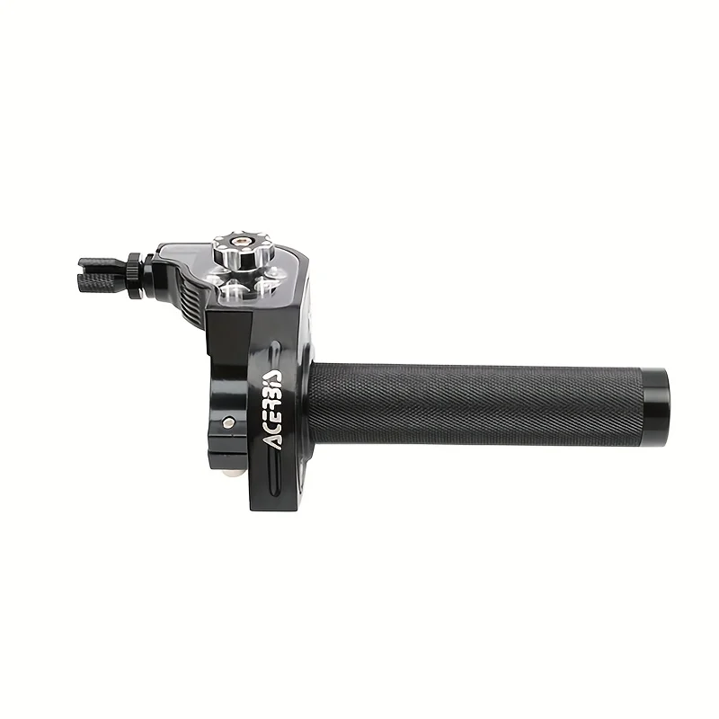 Puño acelerador universal de aluminio de 22 mm con cable para moto y quad - imagen 5
