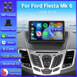 Android Auto y CarPlay para Ford Fiesta Mk6 2009-2018