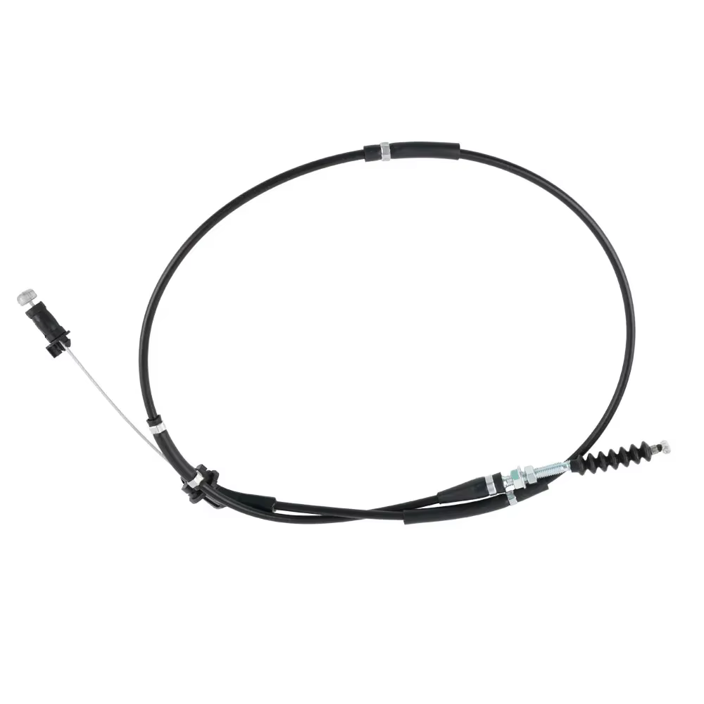 Detalle del cable de acelerador