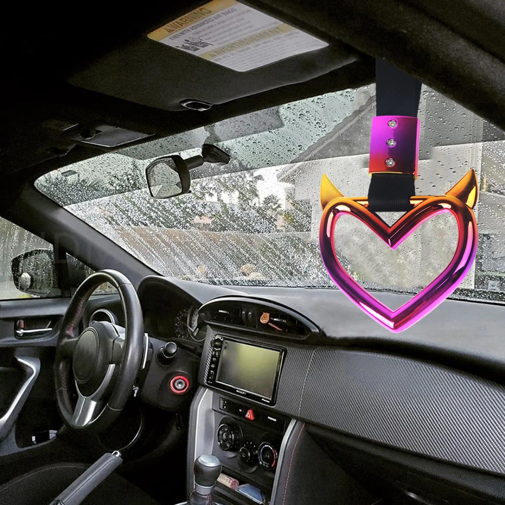 Tsurikawa Corazón JDM para Coche – Asa Colgante Drift - imagen 5