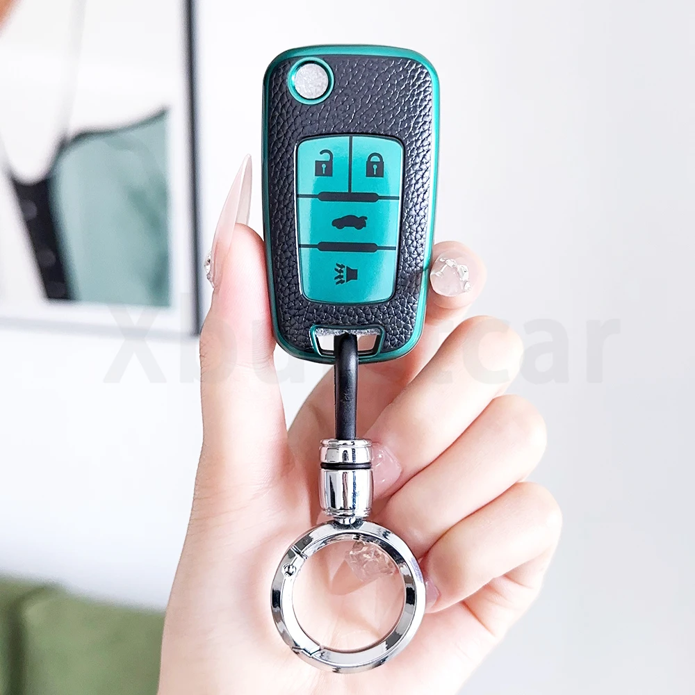 Funda para llave de coche cuero TPU - Chevrolet Malibu, Captiva - imagen 5