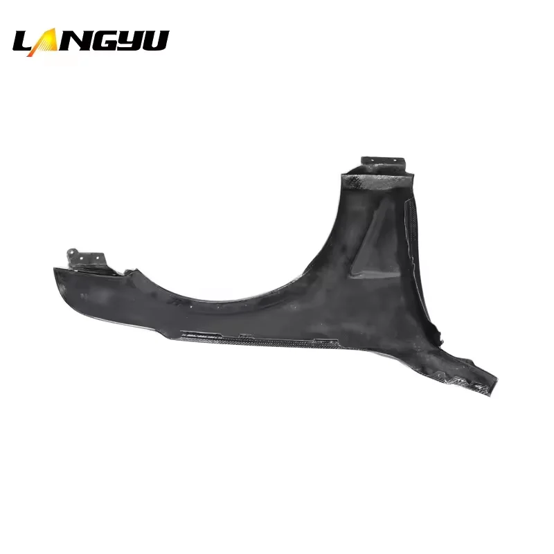 Guardabarros fibra de carbono Langyu para Cadillac CT4 2019 frontal - imagen 4