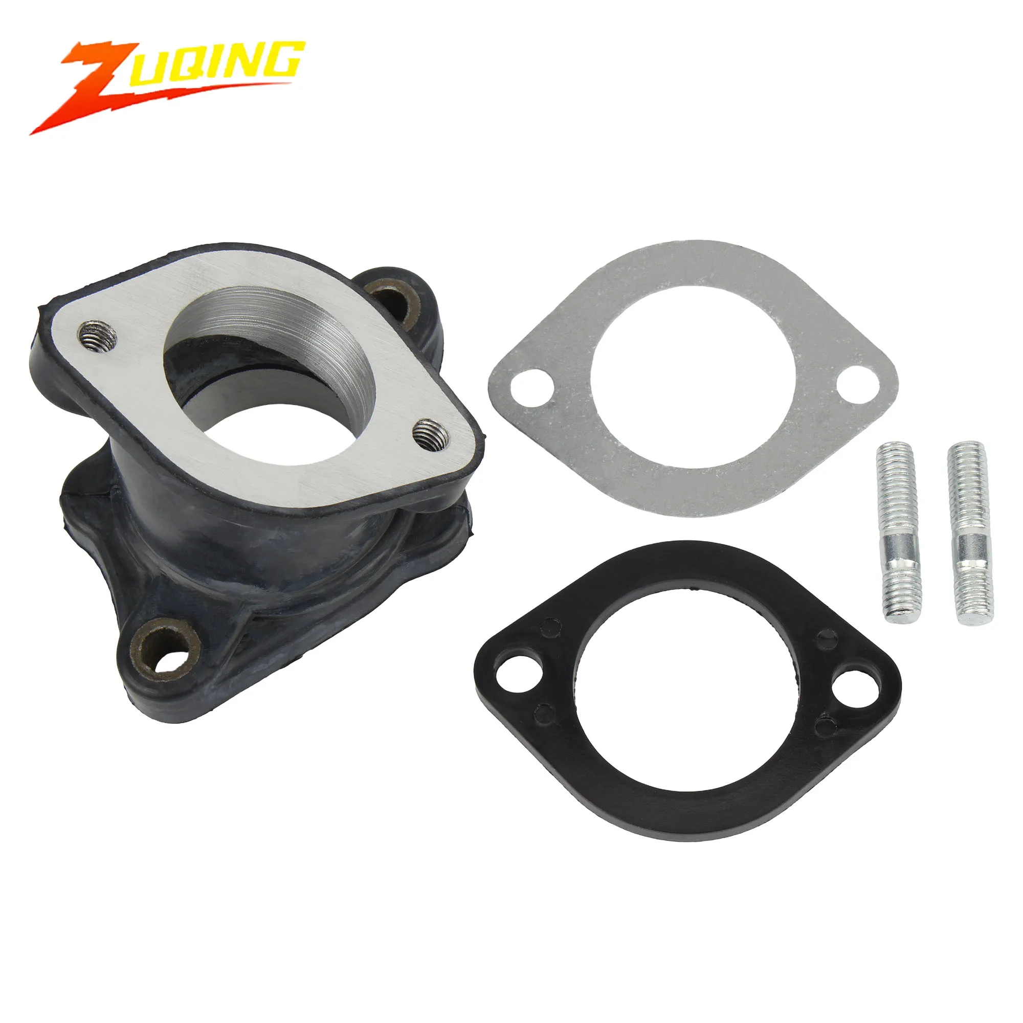 **Para Honda motocicleta carburador colector de admisión interfaz en ángulo 30mm XL125 XL185 ATC185 ATC200 TRX200 piezas de Motor**
