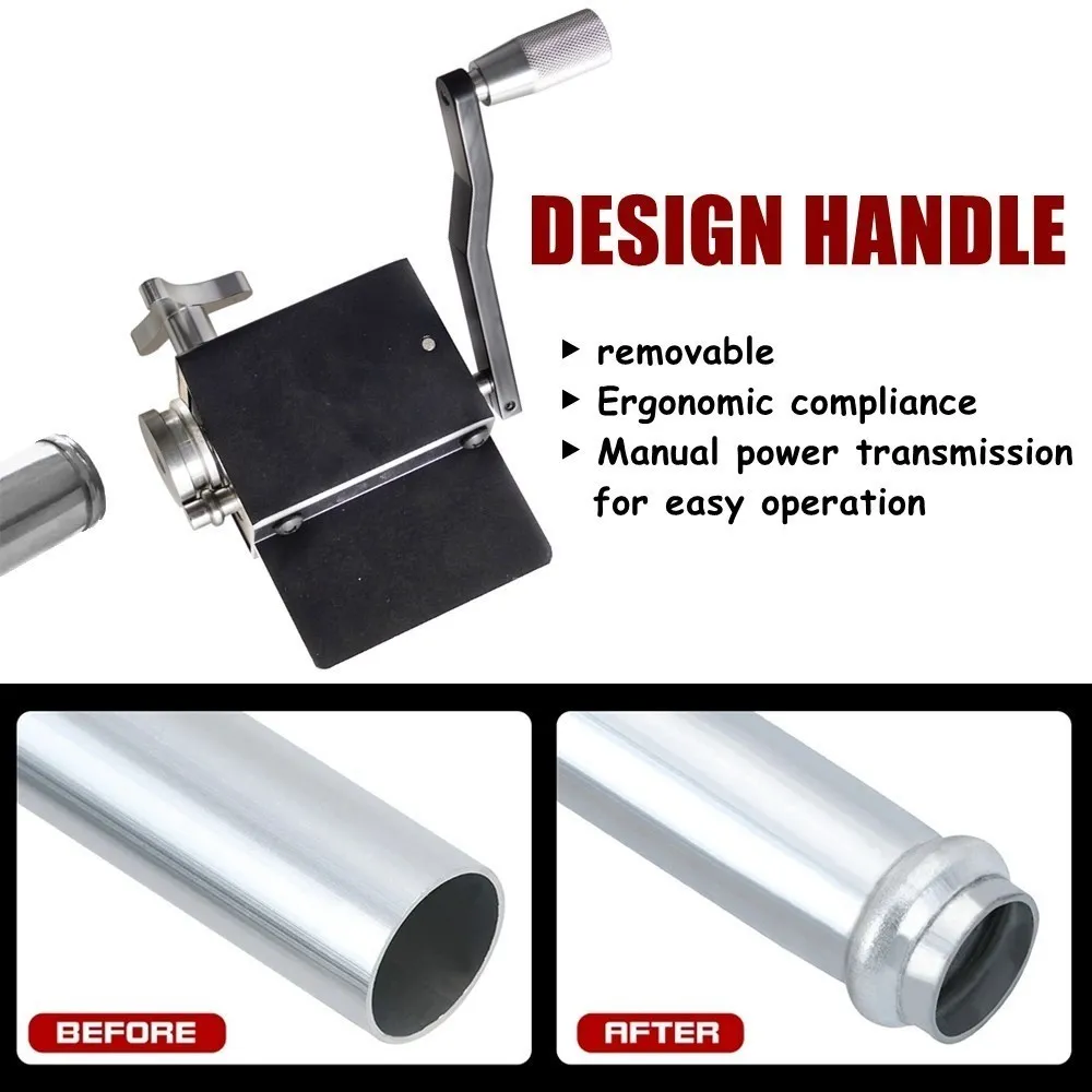 Kit herramienta biselado y prensado para tuberías intercooler aluminio - imagen 4