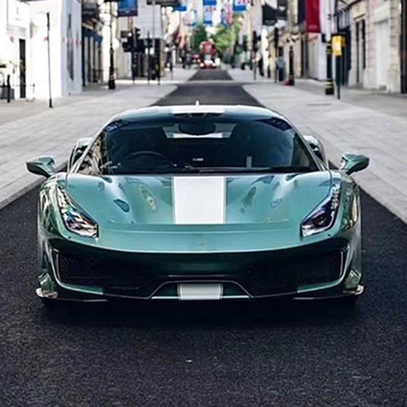 Kit carrocería fibra de carbono MS – Ferrari 488 con difusor y faldas - imagen 4