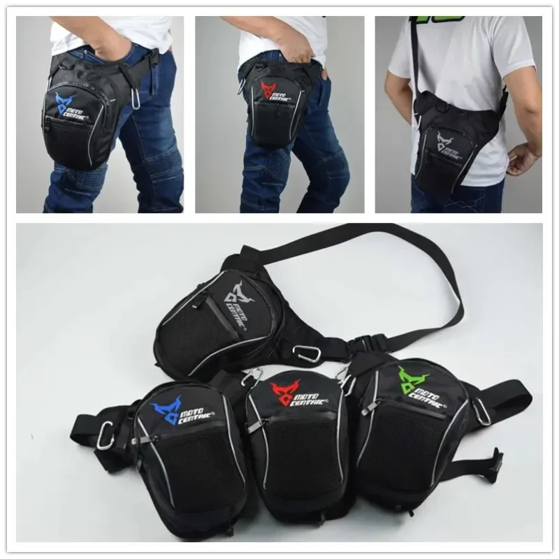 Riñonera impermeable para moto con bolsillo móvil y bolsa pierna - imagen 2