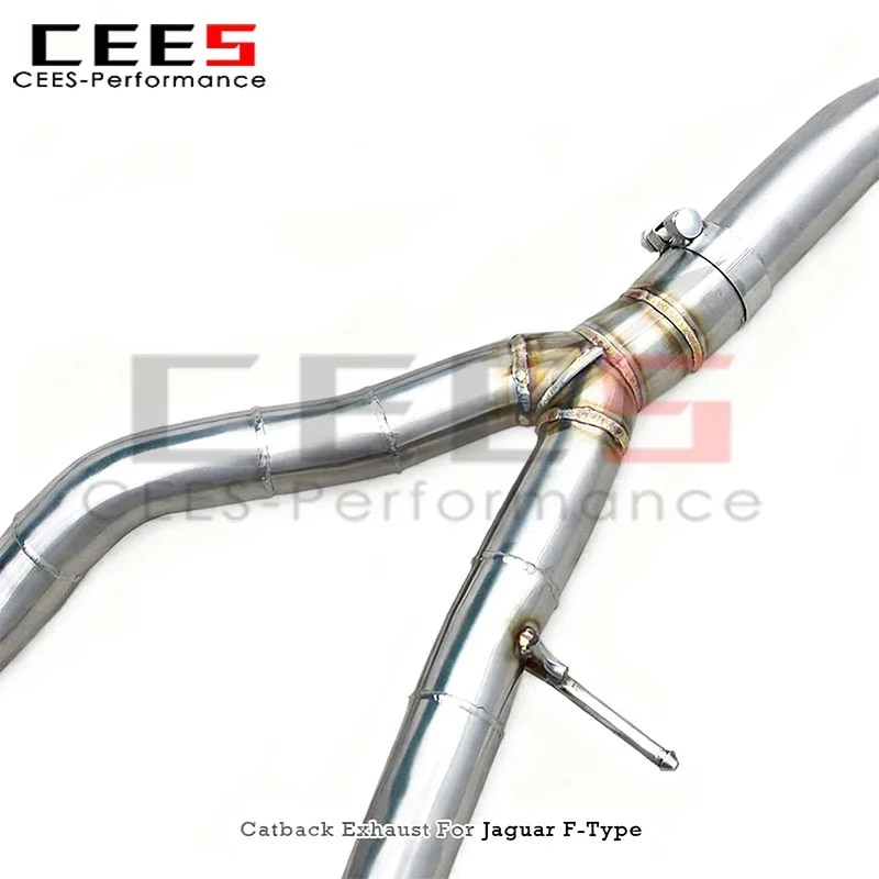 Escape deportivo CEES Valvetronic Catback Jaguar F-TYPE 2.0T (2018-2023) - imagen 4
