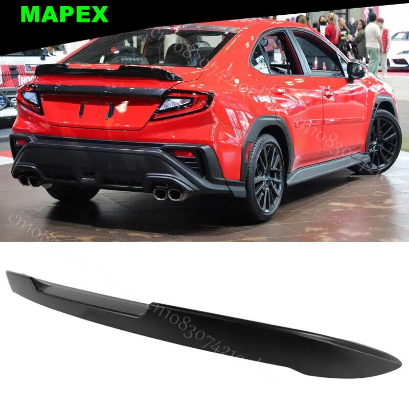 Alerón trasero V Style en fibra de carbono ABS – Subaru WRX 2022-2024 - imagen 2