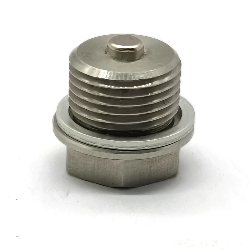 Tapón magnético de cárter M18 x 1,5 de acero inoxidable - imagen 5