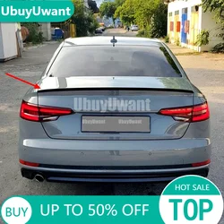 Alerón trasero ABS negro o sin pintar para Audi A4 B9 2017-2020
