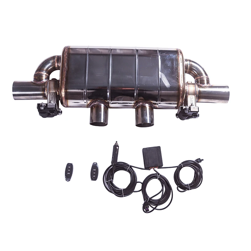 Silenciador escape deportivo T doble entrada vál aisladora electrónica Catback - imagen 5