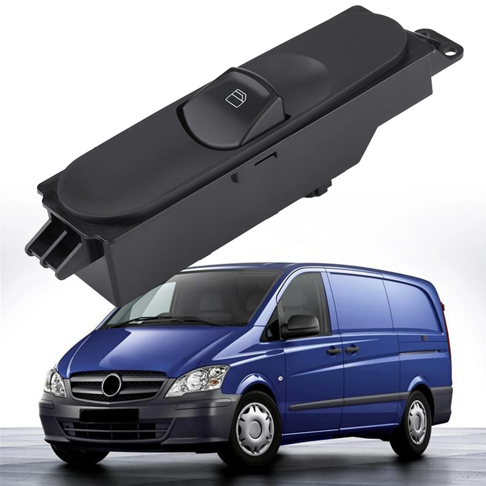 6395451413 Interruptor ventana eléctrica Mercedes Vito W639 - imagen 3