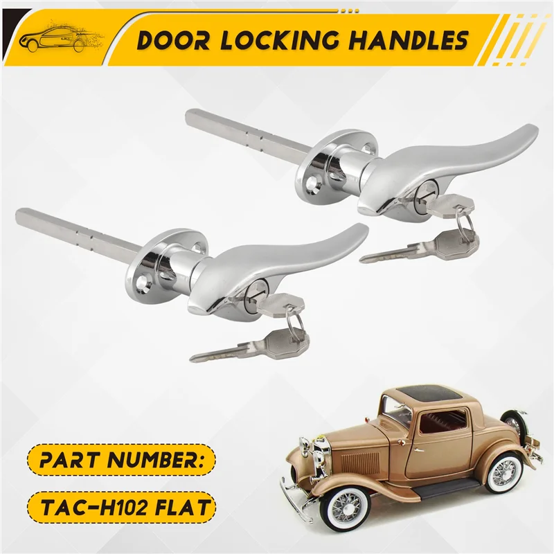 Manijas exteriores puerta AEF3 para Ford Coupe 1932-1934 - imagen 5