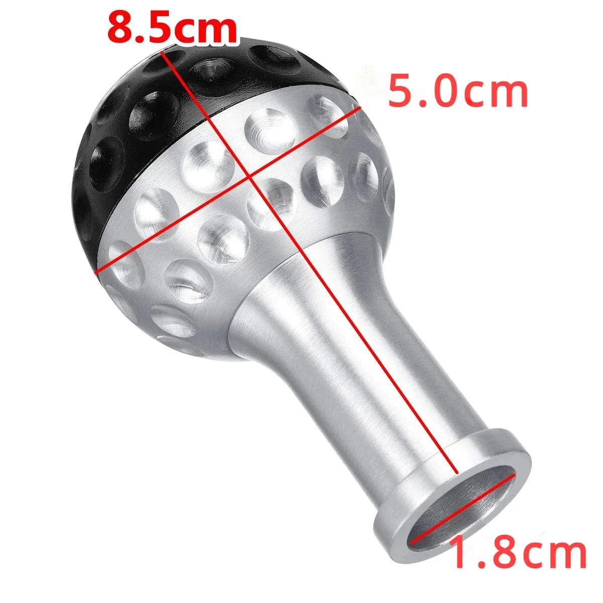 Pomo palanca de cambios aluminio estilo bola GTI para manual MT - imagen 4