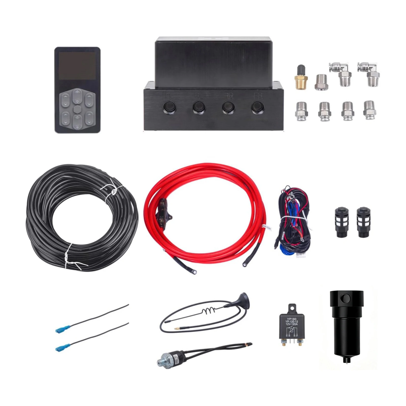 Kit de suspensión neumática para coche con control mediante app