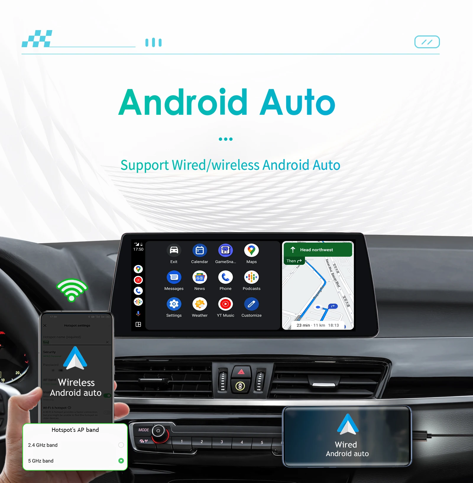 Radio GPS Android Hizpo para BMW X1 F48 2016-2017 - imagen 4