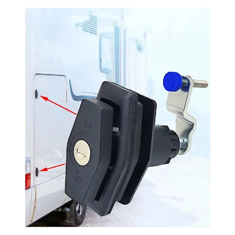 Kit cerradura puerta AB56 con pulsador para Swift Elldis RV - imagen 4