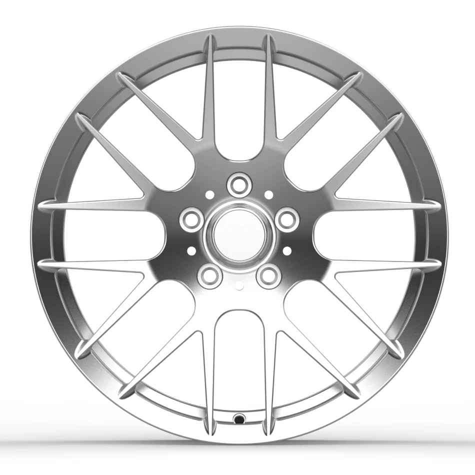 Ruedas de aleación forjadas pulidas con espejo: disponibles en 16 17 18 19 20 21 22 pulgadas de tamaños con patrón de perno 5x120 - imagen 4