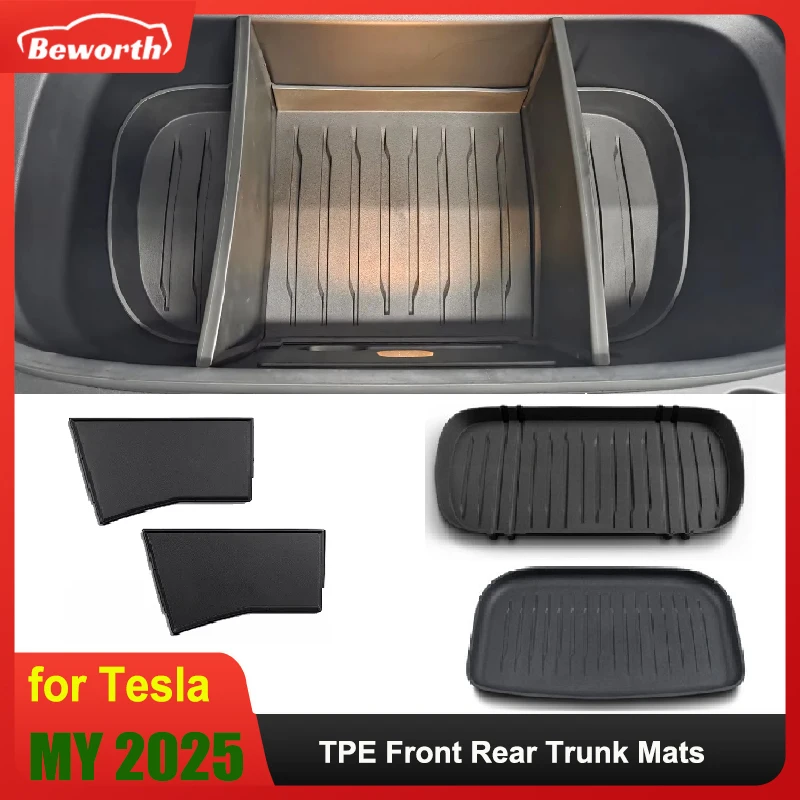 Revestimiento TPE maletero delantero Tesla Model Y 2025 - Organizador