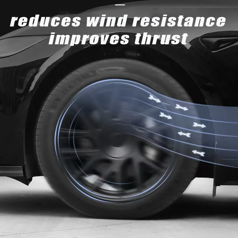 Cubreruedas aerodinámicos para llantas Tesla Model 3 Highland 2024 - imagen 2