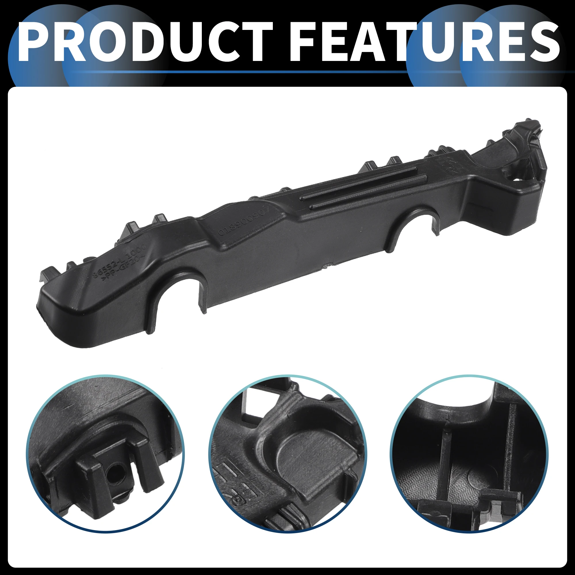 Soporte parachoques delantero derecho UXCELL – Hyundai Sonata 2020-2023 - imagen 4
