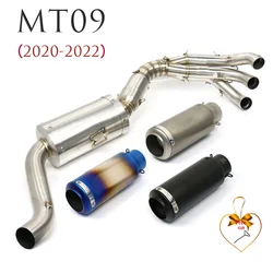 Escape completo inoxidable slip-on Yamaha YZF MT-09 2020-2022