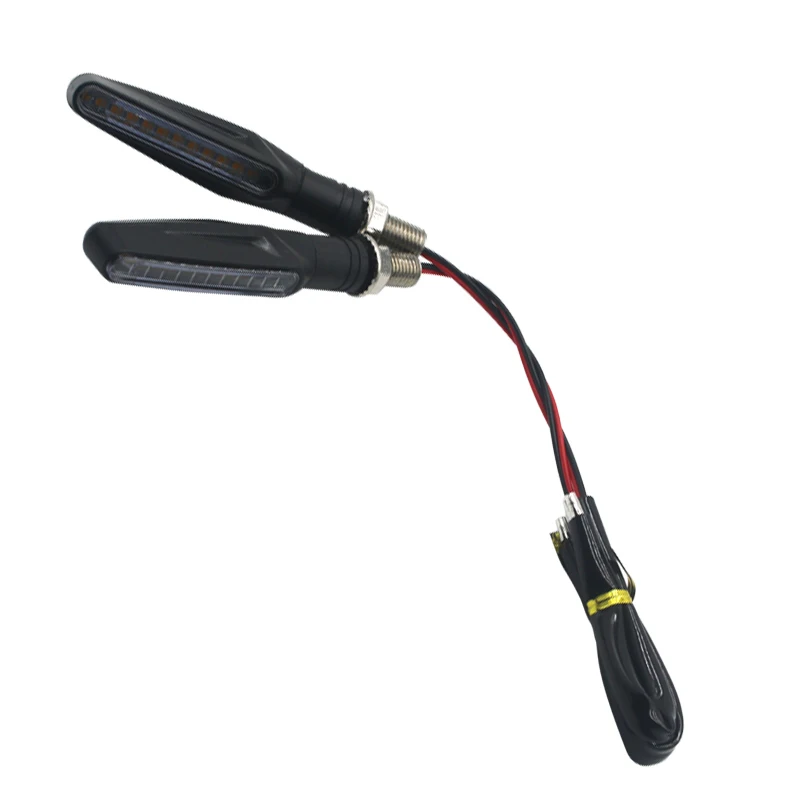 Intermitente LED universal para moto ámbar 12 V IP68 - imagen 4