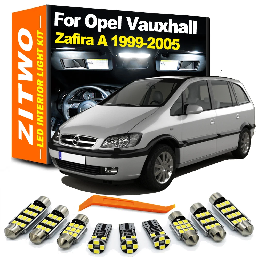 Kit luces LED interior sin error ZITWO para Opel Zafira A 1999-2005