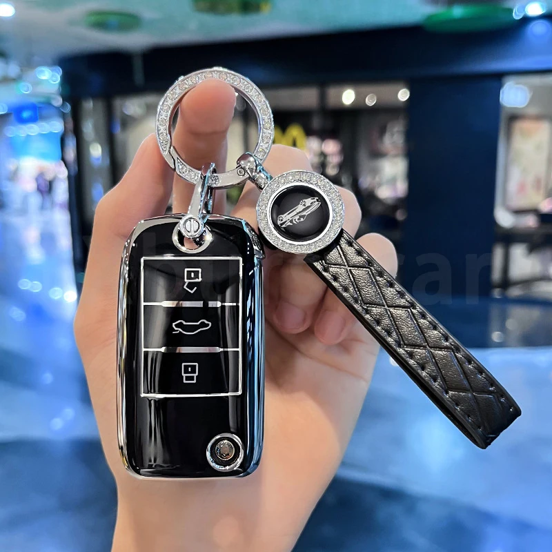 Funda llave coche TPU Roewe RX5 y MG ZS – protector mando - imagen 4
