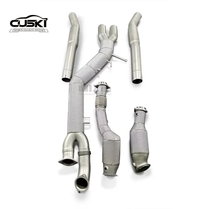 Tubo intermedio de escape de acero inoxidable para BMW M3 G80/M4 G82 - imagen 3