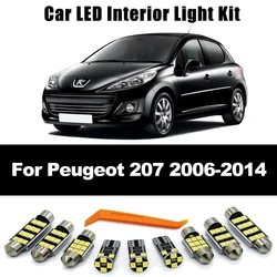 Kit bombillas LED interior Canbus ZITWO para Peugeot 207 SW 2006-2014