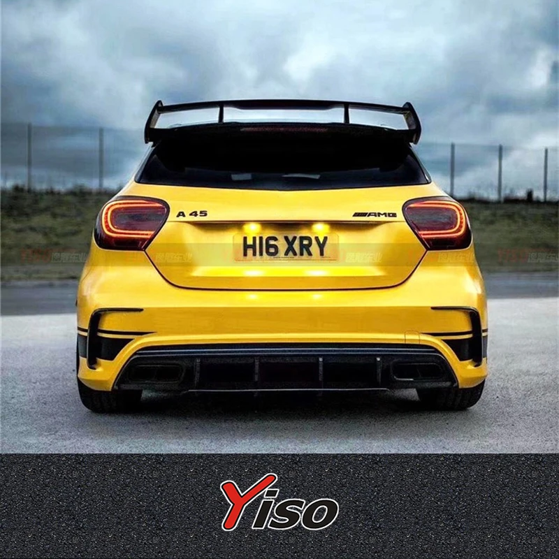 Kit labio trasero fibra de carbono – Mercedes Clase A A45 AMG W176 - imagen 3