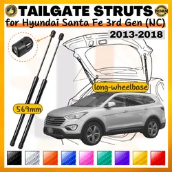 Puntales de maletero para Hyundai Santa Fe III (NC) 2013-2018