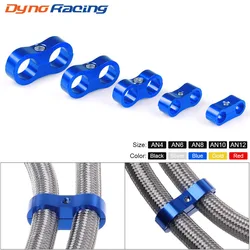Kit abrazaderas AN aluminio anodizado – Tuning universal para coche