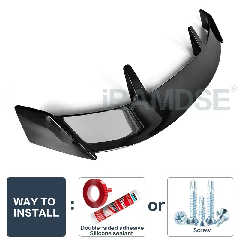 Alerón de carbono Chery Tiggo 5X tipo TE negro techo - imagen 5